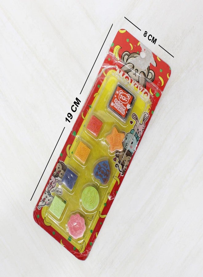 Fully Kids Stamps with Ink Pad for Card Making, Scrapbooking and DIY Artwork - Image 2
